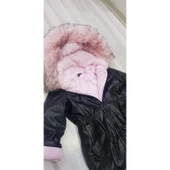 MODAVALS KIZ ÇOCUK İTHAL KÜRKLÜ WELSOFT DERİ KABAN - 10