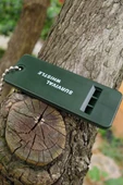 Kamp Outdoor Yaşam Yüksek Sesli Acil Durum Survival Plastik Düdük - 11