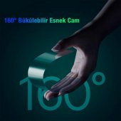 Baseus Full Koruma Darbe Emici 2 Adet İphone 13 Pro Max Ekran Koruyucu Esnek Cam Parmak İzi Bırakmaz - 4