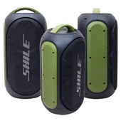 SHILE SL-2019A EL MİKROFONLU-2 MİK GİRİŞ-2 GİTAR GİRİŞLİ KUMANDALI USB+SD+BT IŞIKLI ŞARJLI SEYYAR ANFİ - 3
