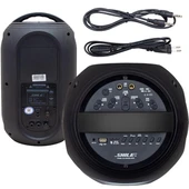 Shile SL-2018A El Mikrofonlu-Kumandalı USB/SD/BT Işıklı Taşınabilir Şarjlı Seyyar Anfi thumbnail 5