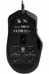A4 Tech Bloody X5 Pro S.Black 16.000 Cpi Optik, Esports Rgb-X Serisi Gaming (Oyuncu) Mouse, Siyah - 2