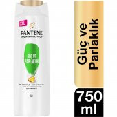 Pantene Şampuan Güç ve Parlaklık 750 ml - 1