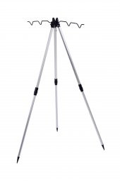 Exent 3 Ayaklı Alüminyum Teleskopik, katlanabilir hafif kamış ve olta dayama Sehpası (Tripod) - 2