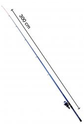 Exent 7 Kademeli 4000 Sarım Hobi Kıyı Olta Takımı - 300 cm (kamış ve motor) thumbnail 3