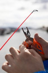 Exent Çelik uçlu balıkçı pensesi-karabina askılı thumbnail 4