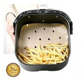 CVS DN 00102 Delikli Kare Airfryer Pişirme Kağıdı 100 adet - 1