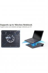Zalman Zm-nc2 Zalman Zm-nc2 Dizüstü Bilgisayar Soğutma Cihazı, Siyah Siyah - 4