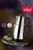 Brillant Cs-5943 Inox Matte Black 30 Bardaklık 2200 Watt Çay Makinesi - 3