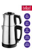 Brillant Cs-5943 Inox Matte Black 30 Bardaklık 2200 Watt Çay Makinesi - 2