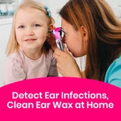 Zyrev ZetaLife Otoskop - Işıklı  Kulak Enfeksiyonu Dedektörü - Pembe - 2