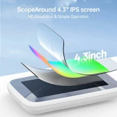 ScopeAround Dijital Otoskop Işıklı, Kulak Temizleme Kamerası - 4