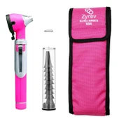Zyrev ZetaLife Otoskop - Işıklı  Kulak Enfeksiyonu Dedektörü - Pembe - 1