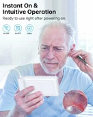 SKYEAR Işıklı Kulak Kiri Temizleme Aracı Kamerası - 4.3 Inc Ekran - 3