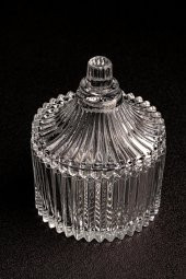 Cam Şekerlik Mini Lokumluk İkramlık Drajelik - 3