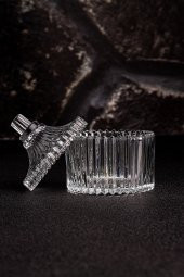 Cam Şekerlik Mini Lokumluk İkramlık Drajelik - 6