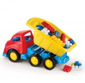 Dolu 7202 Bloklu Maxi Kamyon ve Jumblocks 50 Parça Bloklu Kamyon - 5