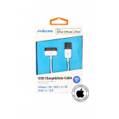 Mirax SDE-4100 Apple Lisanslı iPhone, iPod, iPad Uyumlu 30 Pin Şarj ve Data Kablosu - 2