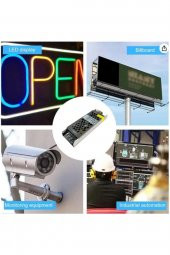 Arge Led 12 Volt 16,5 Amper 200 Watt Trafo (Güç Kaynağı) thumbnail 2