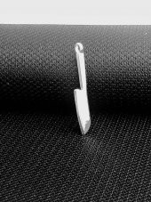 Şef Bıçak Tasarımlı 925 Ayar Gümüş Kolye thumbnail 5