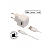 Mirax SWT-5210 Apple Lisanslı Iphone, Ipad, Airpods Uyumlu Lightning Kablo ve Şarj Cihazı - 1