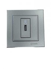 Makel Karea Füme USB Şarj Prizi 5V-2A - 1
