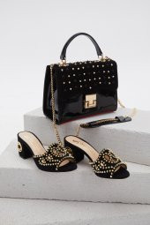 Duygushoesbag Özel Tasrım Hakiki Deri Kadın Terlik - 3