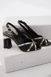 Duygushoesbag Angela Hakiki Deri Kadın Ayakkabı - 4