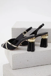 Duygushoesbag Angela Hakiki Deri Kadın Ayakkabı - 5