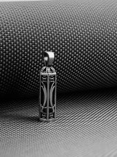 Cevşeni Kebir Dualı Zülfikar Kılıç Tasarımlı 925 Ayar Gümüş Kolye Ucu thumbnail 1