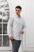 Advante Ekoseli Slimfit Uzun Kollu Erkek Gömlek - 12