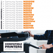 Samsung Xpress M2026W Muadil Toner 2'li Avantaj Paket / Samsung MLT-D111S - 2