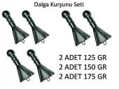 Surf Olta Kurşunu Dalgalı Havada Kullanmak İçin Set 2 şer Adet 100 gr - 125 gr - 150 gr - 1