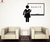 Ofis, Çalışma Odası Duvar Sticker Antrenör Eğitmen Okul Öğretmen İşler Meslekler Benzersiz Hediyelik - 1