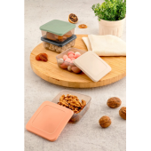 SunPlast Piknik Kahvaltılık Mini Saklama Kabı Kapaklı 4'lü Set - 1