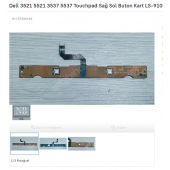 Dell 3521 5521 3537 5537 Touchpad Sağ Sol Buton Kart LS-9103P - 1