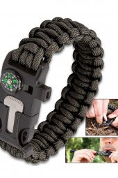 3B Trend Pusulalı Hayatta Kalma Bilekliği Outdoor Aksesuar - 1