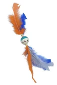 Petinka® Tüylü Püsküllü Kedi Oyuncağı Dikkat Çekici Renkli Sevimli Evcil Hayvan Oyuncağı - 4