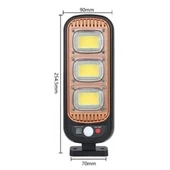Sensörlü Güneş Enerjisi İle Şarj Olabilen Duvara Monte Solar Aydınlatma GL-84069 - 3