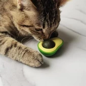 Kedi Nanesi Otu Yapışkanlı Avokado Yenilebilir Kedi Oyuncağı - 9