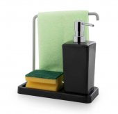 Primanova Mutfak Sıvı Sabunluk Luna Siyah - 1