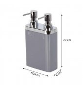 Primanova 2Li Sıvı Sabunluk Viva Gri - 2