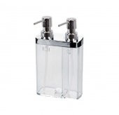 Primanova 2Li Sıvı Sabunluk Viva Şeffaf Krom - 1