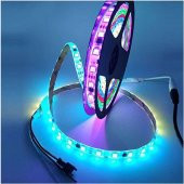 Cata Rgb Şerit LED Seti ( 5 mt Rgb LED 15 Renk + Trafo + Rgb Kumanda - 3