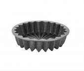 Tantitoni Granit Döküm Tart Kalıbı Yıldız Şekilli 26cm Gri - 2