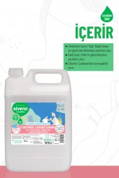 Siveno %100 Doğal Bebek Çamaşır Sabunu Kendinden Yumuşatıcılı Bitkisel Deterjan Konsantre Vegan 5000 ml - 3
