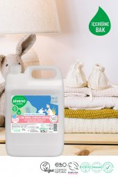 Siveno %100 Doğal Bebek Çamaşır Sabunu Kendinden Yumuşatıcılı Bitkisel Deterjan Konsantre Vegan 5000 ml - 7