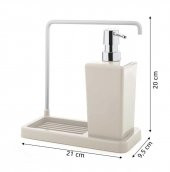 Primanova Mutfak Sıvı Sabunluk Luna Bej - 3