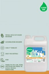 Siveno %100 Doğal Sıvı Kastil Sabun Portakal Yağlı Yoğun Nemlendirici Arındırıcı Bitkisel Vegan 5000 ml - 5