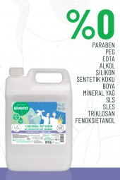 Siveno %100 Doğal Sıvı Kastil Sabun Lavanta Yağlı Yoğun Nemlendirici Arındırıcı Bitkisel Vegan 5000 ml - 4